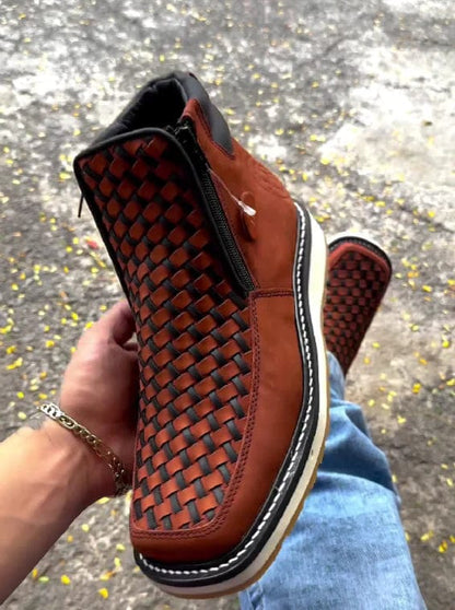 Omnixor® Handcrafted Western Cowboy Boots